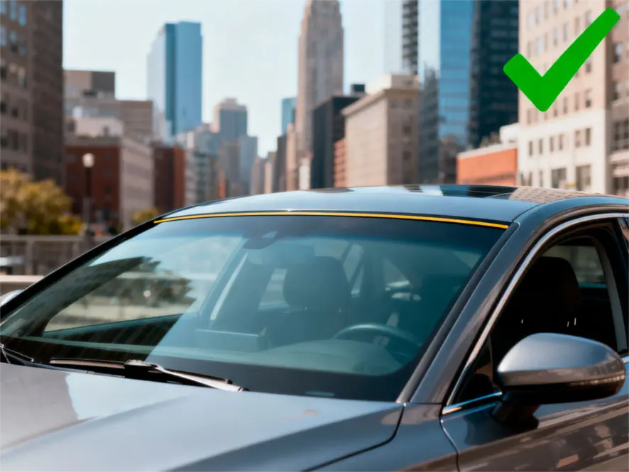 Разрешенная тонировка в 2025 году: какой процент можно затемнить